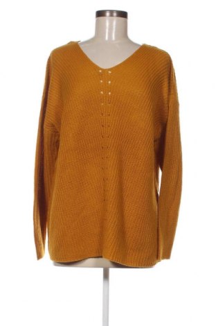 Дамски пуловер, Размер M, Цвят Жълт, Цена 7,54 лв.
