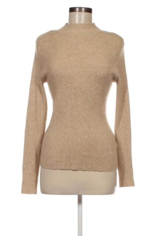 Дамски пуловер, Размер M, Цвят Бежов, Цена 9,86 лв.