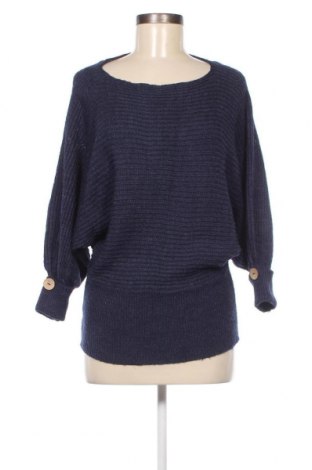 Дамски пуловер, Размер M, Цвят Син, Цена 5,22 лв.