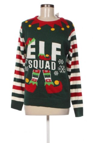 Дамски пуловер, Размер L, Цвят Многоцветен, Цена 7,82 лв.