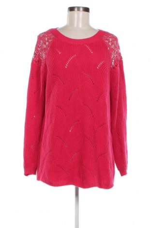 Дамски пуловер, Размер XL, Цвят Розов, Цена 13,34 лв.