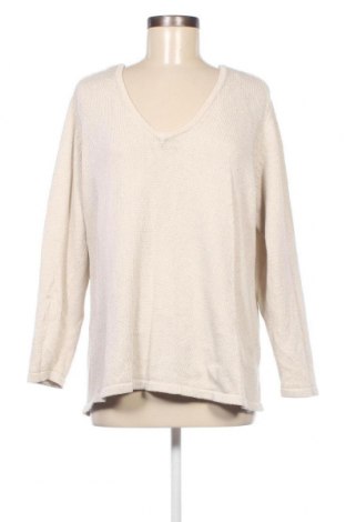 Γυναικείο πουλόβερ, Μέγεθος XXL, Χρώμα Εκρού, Τιμή 2,67 €