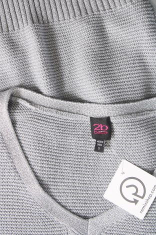 Γυναικείο πουλόβερ 2B Bebe, Μέγεθος S, Χρώμα Γκρί, Τιμή 4,60 €
