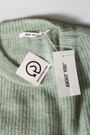 Γυναικείο πουλόβερ About You, Μέγεθος L, Χρώμα Πράσινο, Τιμή 8,35 €