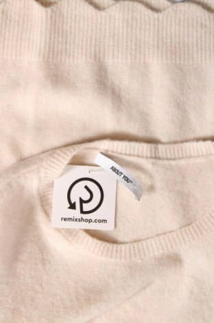 Γυναικείο πουλόβερ About You, Μέγεθος S, Χρώμα Εκρού, Τιμή 12,53 €