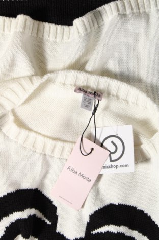 Дамски пуловер Alba Moda, Размер L, Цвят Бял, Цена 13,05 лв.