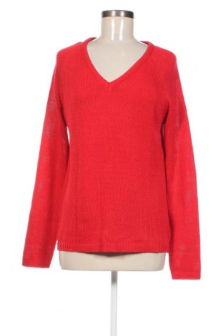 Дамски пуловер Amisu, Размер L, Цвят Червен, Цена 10,36 лв.