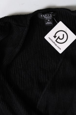 Дамски пуловер Amisu, Размер M, Цвят Черен, Цена 8,99 лв.