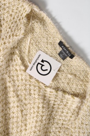 Дамски пуловер Amisu, Размер S, Цвят Бежов, Цена 8,99 лв.