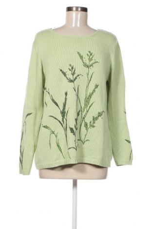 Γυναικείο πουλόβερ Basler, Μέγεθος L, Χρώμα Πράσινο, Τιμή 23,14 €