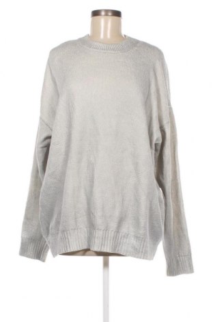 Дамски пуловер Bershka, Размер L, Цвят Сив, Цена 6,38 лв.