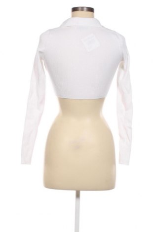 Γυναικείο πουλόβερ Bershka, Μέγεθος XS, Χρώμα Λευκό, Τιμή 3,41 €