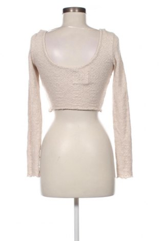 Γυναικείο πουλόβερ Bershka, Μέγεθος XS, Χρώμα Εκρού, Τιμή 6,23 €