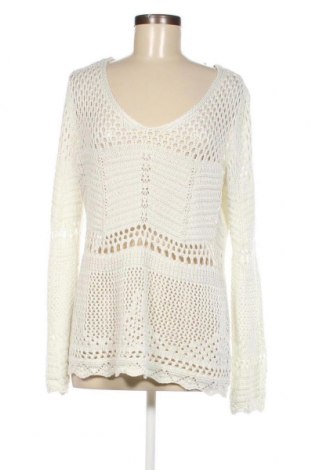 Γυναικείο πουλόβερ Body Flirt, Μέγεθος L, Χρώμα Λευκό, Τιμή 4,31 €