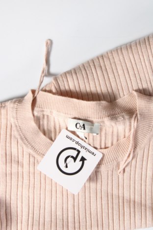 Дамски пуловер C&A, Размер M, Цвят Бежов, Цена 8,12 лв.