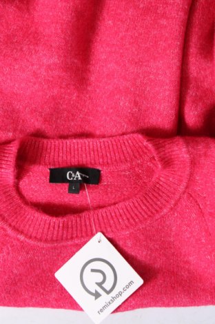 Дамски пуловер C&A, Размер L, Цвят Розов, Цена 13,05 лв.