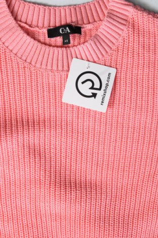 Дамски пуловер C&A, Размер XS, Цвят Розов, Цена 8,70 лв.