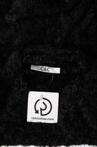 Γυναικείο πουλόβερ C&C, Μέγεθος M, Χρώμα Μαύρο, Τιμή 3,77 €