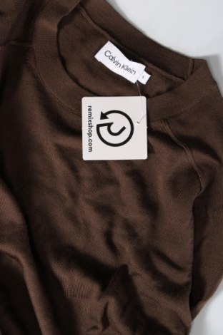 Γυναικείο πουλόβερ Calvin Klein, Μέγεθος S, Χρώμα Καφέ, Τιμή 56,19 €