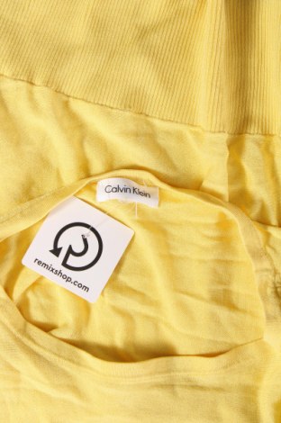 Γυναικείο πουλόβερ Calvin Klein, Μέγεθος S, Χρώμα Κίτρινο, Τιμή 23,64 €