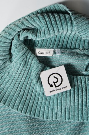 Γυναικείο πουλόβερ Canda, Μέγεθος L, Χρώμα Πράσινο, Τιμή 5,38 €