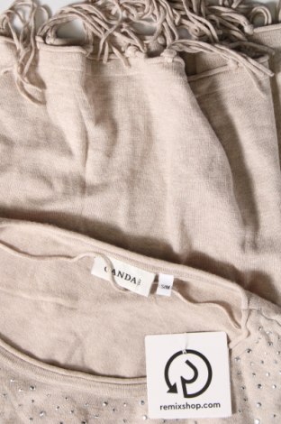 Γυναικείο πουλόβερ Canda, Μέγεθος S, Χρώμα  Μπέζ, Τιμή 4,13 €