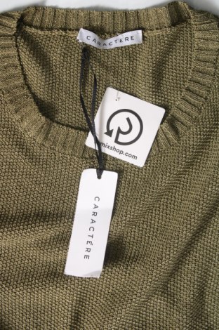 Γυναικείο πουλόβερ Caractere, Μέγεθος XL, Χρώμα Πράσινο, Τιμή 12,25 €
