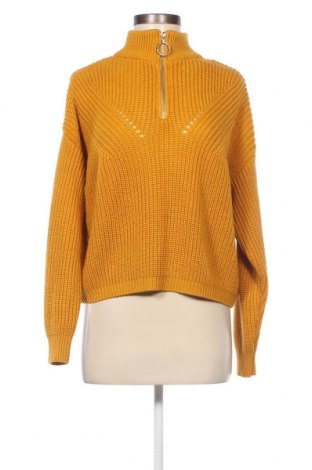 Дамски пуловер Casual, Размер S, Цвят Жълт, Цена 7,25 лв.