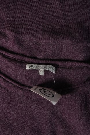 Дамски пуловер Clockhouse, Размер XS, Цвят Лилав, Цена 8,70 лв.
