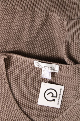 Дамски пуловер Collection L, Размер 3XL, Цвят Сив, Цена 22,91 лв.