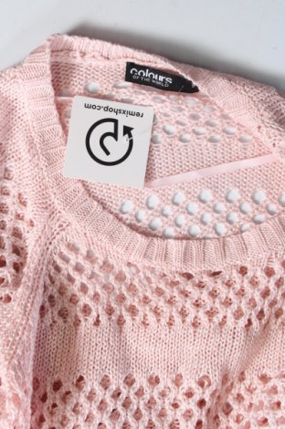 Γυναικείο πουλόβερ Colours Of The World, Μέγεθος S, Χρώμα Ρόζ , Τιμή 5,02 €