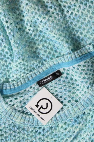 Γυναικείο πουλόβερ Colours Of The World, Μέγεθος M, Χρώμα Μπλέ, Τιμή 4,31 €