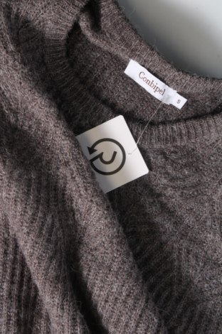 Дамски пуловер Conbipel, Размер S, Цвят Сив, Цена 29,01 лв.