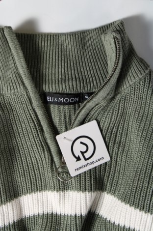 Дамски пуловер ELI & MOON, Размер L, Цвят Зелен, Цена 29,00 лв.