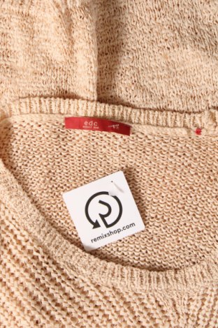 Γυναικείο πουλόβερ Edc By Esprit, Μέγεθος M, Χρώμα  Μπέζ, Τιμή 1,79 €