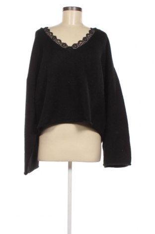 Дамски пуловер Edited, Размер M, Цвят Черен, Цена 22,62 лв.