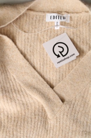 Γυναικείο πουλόβερ Edited, Μέγεθος M, Χρώμα  Μπέζ, Τιμή 5,02 €