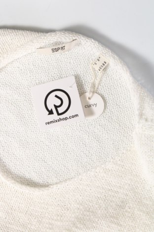 Γυναικείο πουλόβερ Esprit, Μέγεθος XXL, Χρώμα Λευκό, Τιμή 44,85 €