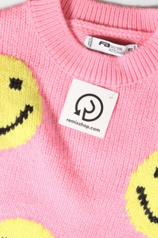 Γυναικείο πουλόβερ Fb Sister, Μέγεθος XS, Χρώμα Ρόζ , Τιμή 17,94 €