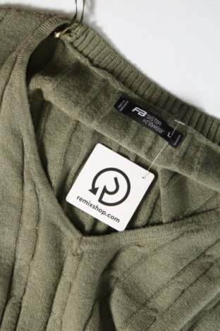 Γυναικείο πουλόβερ Fb Sister, Μέγεθος L, Χρώμα Πράσινο, Τιμή 7,18 €