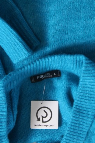 Γυναικείο πουλόβερ Fb Sister, Μέγεθος L, Χρώμα Μπλέ, Τιμή 3,71 €