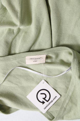 Γυναικείο πουλόβερ Free Quent, Μέγεθος XS, Χρώμα Πράσινο, Τιμή 17,94 €