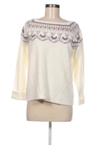 Дамски пуловер Gemo, Размер L, Цвят Бял, Цена 11,60 лв.