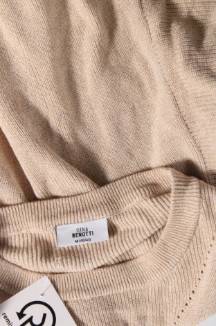 Γυναικείο πουλόβερ Gina Benotti, Μέγεθος M, Χρώμα  Μπέζ, Τιμή 8,07 €