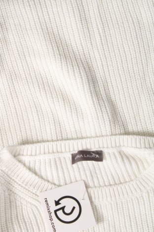 Дамски пуловер Gina Laura, Размер M, Цвят Бял, Цена 6,67 лв.