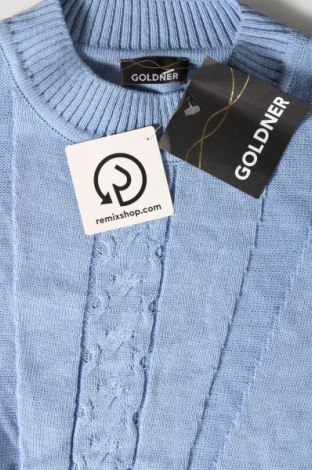 Γυναικείο πουλόβερ Goldner, Μέγεθος XXL, Χρώμα Μπλέ, Τιμή 32,66 €