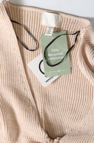 Дамски пуловер H&M, Размер S, Цвят Бежов, Цена 8,28 лв.