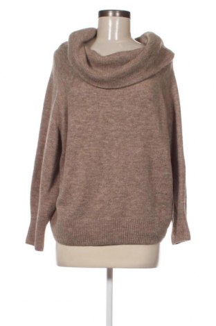 Дамски пуловер H&M, Размер L, Цвят Кафяв, Цена 6,38 лв.