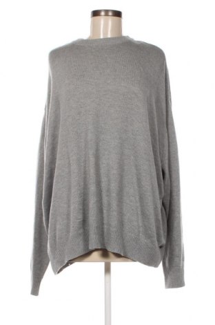 Дамски пуловер H&M, Размер 3XL, Цвят Сив, Цена 11,89 лв.
