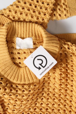 Дамски пуловер H&M, Размер M, Цвят Жълт, Цена 8,12 лв.